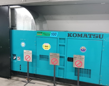 Máy phát điện 100KVA Komatsu - Máy Phát Điện An Thịnh Phát - Công Ty TNHH Kỹ Thuật Công Nghiệp An Thịnh Phát